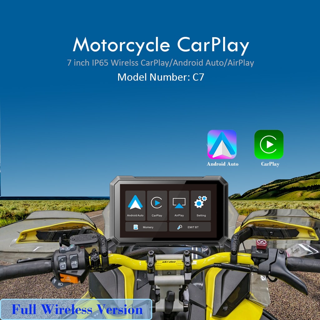 Motorcycle CarPlay C7 RICOEL